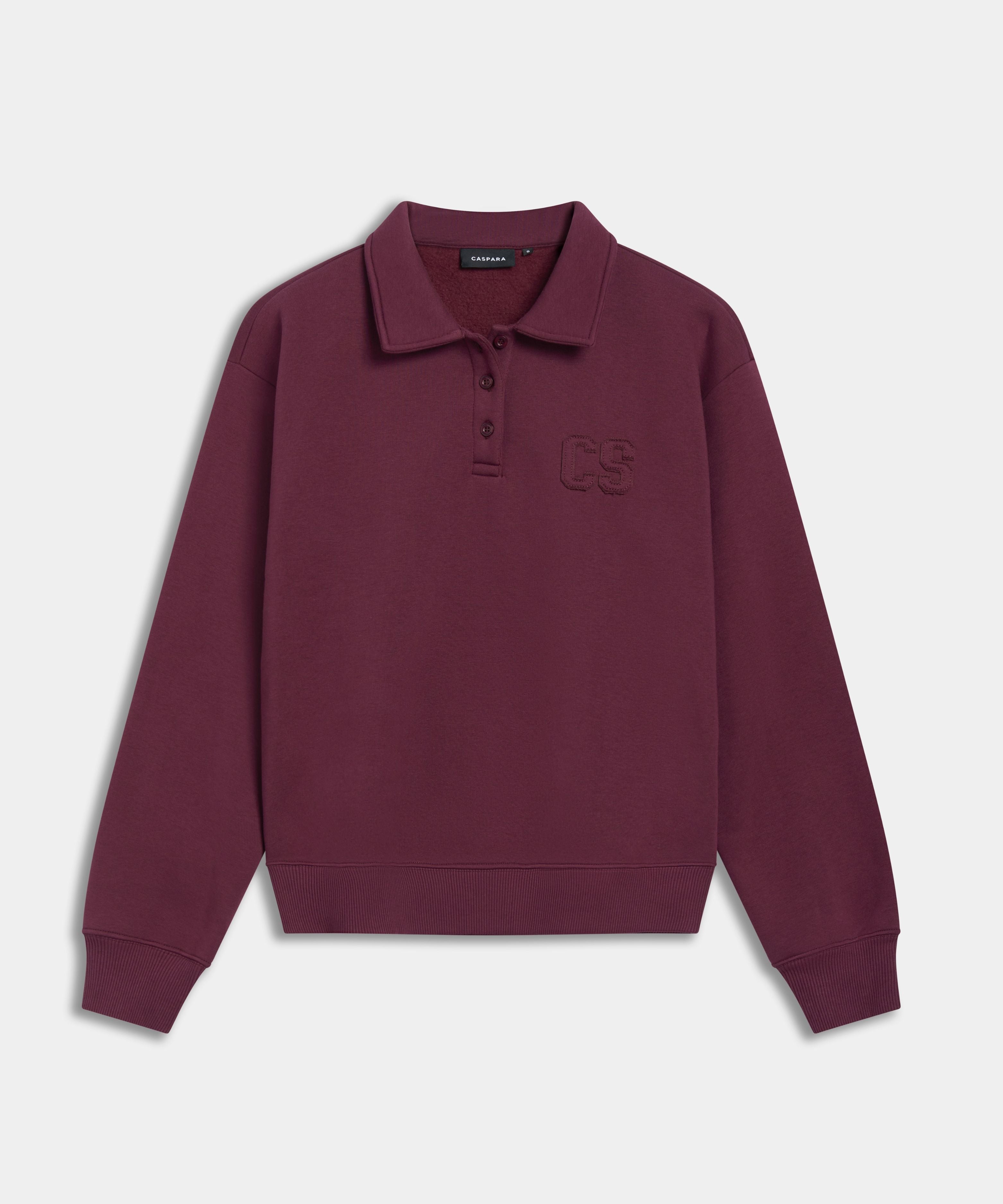 W. Rugby Shirt - Midnight Cherry